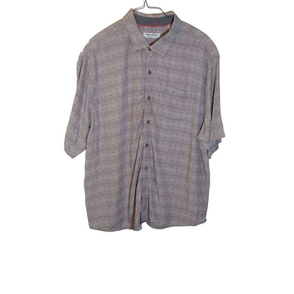 Tommy Bahama Other - Tommy Bahama Mens Coconut Point Geo Short Sleeve Woven Shirt 2xl pre owned used